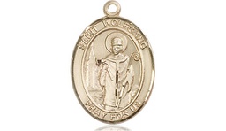 [8323KT] 14kt Gold Saint Wolfgang Medal
