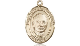 [8327KT] 14kt Gold Saint Hannibal Medal
