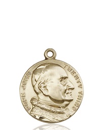 [1008KT] 14kt Gold Saint John XXIII Medal