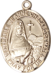 [8401KT] 14kt Gold Jeanne Chezard de Matel Medal