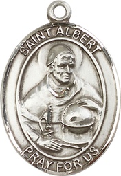 [7001SS] Sterling Silver Saint Albert the Great Medal