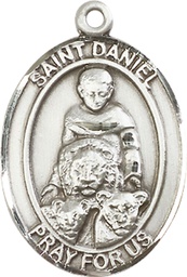 [7024SS] Sterling Silver Saint Daniel Medal