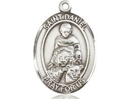 [7024SS] Sterling Silver Saint Daniel Medal