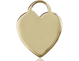 [3300GF] 14kt Gold Filled Heart Medal