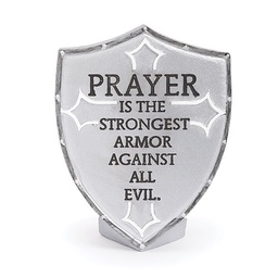 [RO-20012] 3.5&quot;H Armor Of God Keepsake - In 24 Pc Displayer