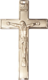 [5739GF] 14kt Gold Filled Crucifix Medal