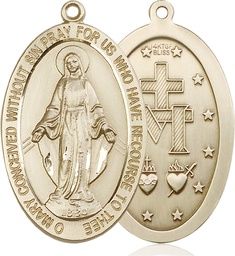 [5852GF] 14kt Gold Filled Miraculous Medal