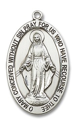 [5852SS] Sterling Silver Miraculous Medal