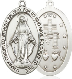 [5852SS] Sterling Silver Miraculous Medal