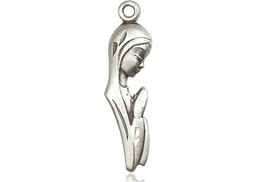 [5907SS] Sterling Silver Madonna Medal