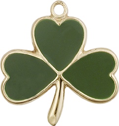 [5248GF] 14kt Gold Filled Shamrock Medal