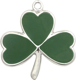 [5248SS] Sterling Silver Shamrock Medal