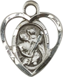 [5403SS] Sterling Silver Saint Christopher Medal