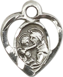 [5408SS] Sterling Silver Saint Anthony of Padua Medal