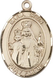 [7133GF] 14kt Gold Filled Maria Stein Medal