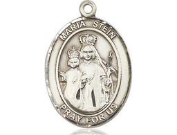 [7133SS] Sterling Silver Maria Stein Medal