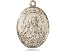 [7058SPGF] 14kt Gold Filled San Jose Medal