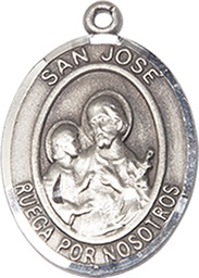 [7058SPSS] Sterling Silver San Jose Medal