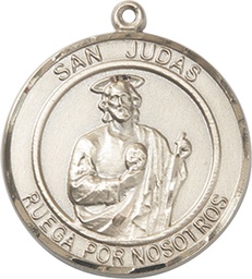 [7060RDSPGF] 14kt Gold Filled San Judas Medal