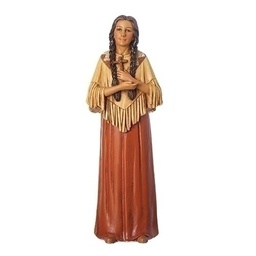 [RO-604022] 6"H St Kateri Tekakwitha - Figure; Renaissance Collection