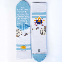 [SR0287] Pope Francis Socks - Adult