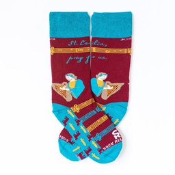[SR0317] St. Cecilia Socks - Adult