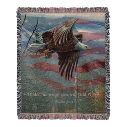 [ATMFFF] May Freedom Forever Fly Tapestry Throw